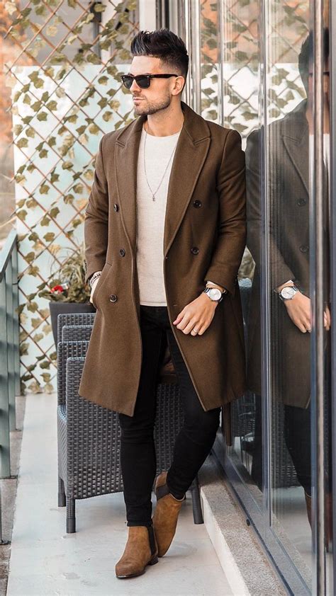 5 Ways To Layer Your Long Coat This Winter Men Mens Winter Fashion