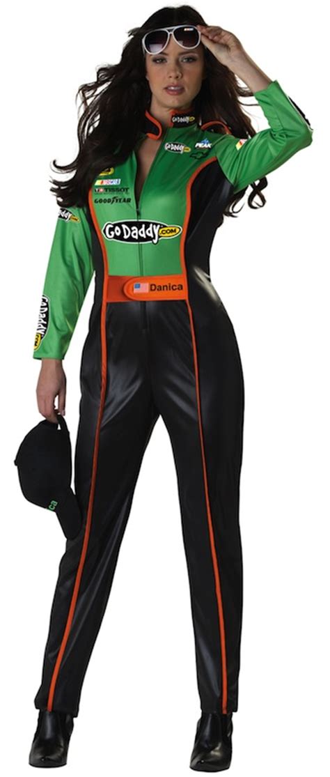 Danica Patrick Nascar Racecar Driver Women Costume Ebay