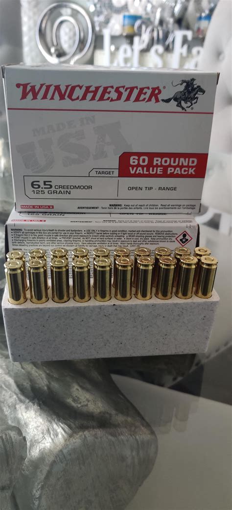 Their selection changes quite often on many items, some days. Anyone has experience with Winchester 6.5 Creedmoor 125 ...