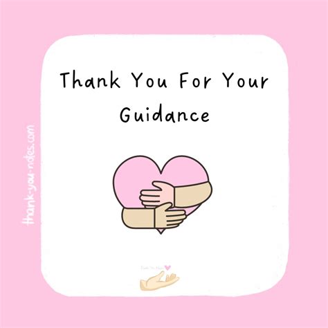 20 Amazing Thank You For Your Guidance Note The Thank You Notes Blog