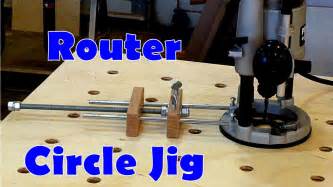 Router Circle Jig With Micro Adjustment Youtube