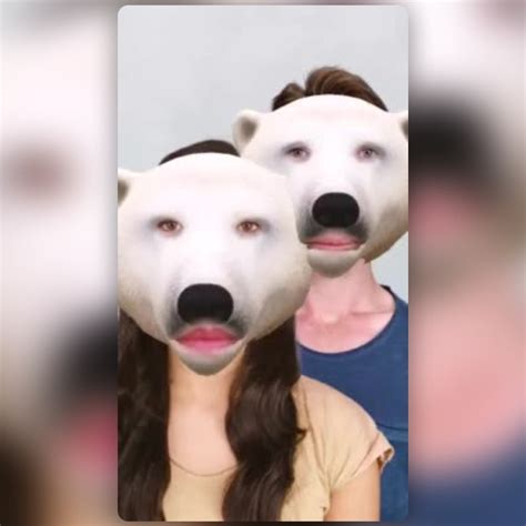 Polar Bear Lens By Nick Divito 👁👁 Snapchat Lenses And Filters
