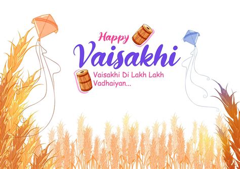 Happy Baisakhi 2022 Vaisakhi Wishes Images Card Poster Quotes