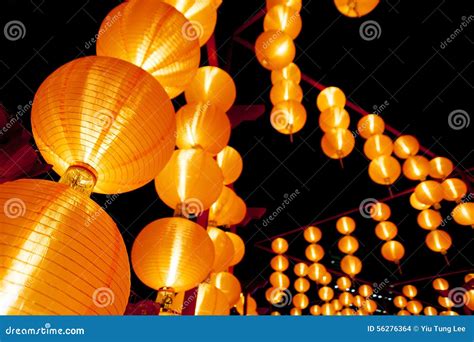 Red Chinese Lantern Stock Photo Image Of Celebrate Hong 56276364