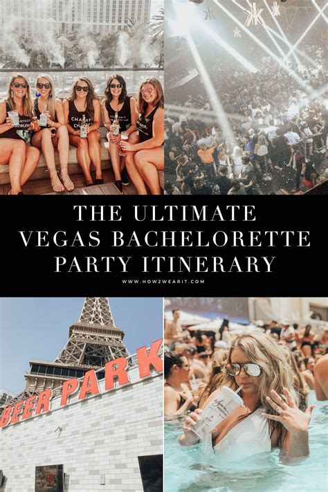 how to plan the best vegas bachelorette party part 2 the itinerary vegas to do s … vegas