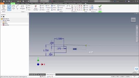 Sketch Based Part Symmetry In Inventor Youtube