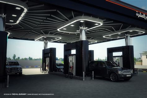 This Design Was Created For Change The Gas Station Concepts By Changing