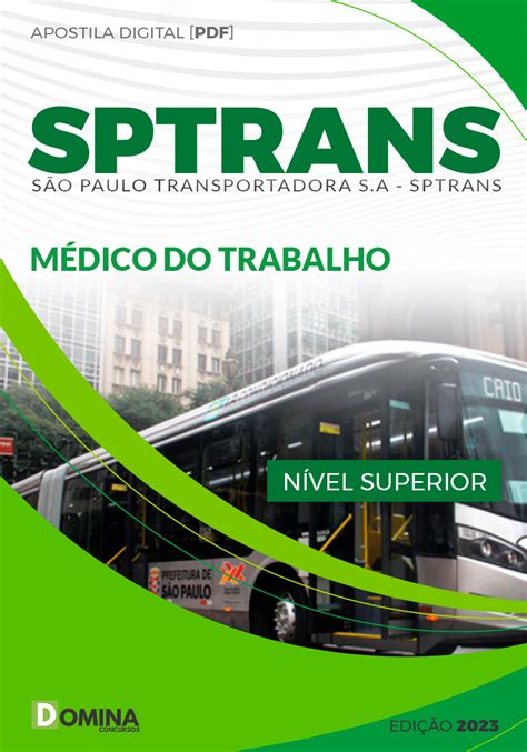 Apostila Concurso Sptrans Sp M Dico Trabalho