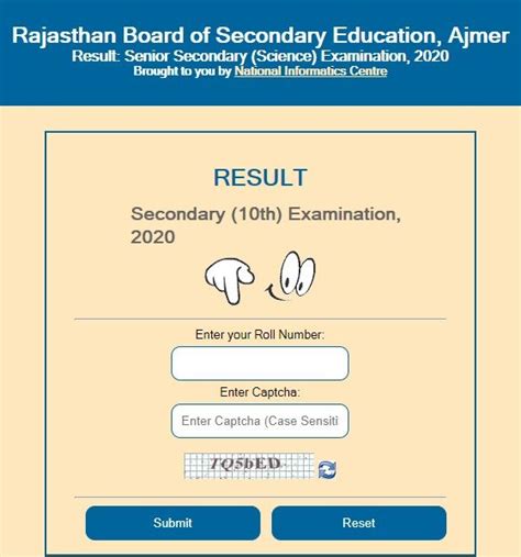 Sarkari Result Rbse 10th Class 2020 Exams Rajasthan Board