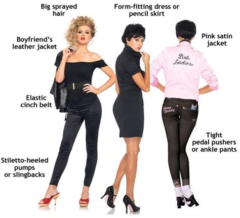 Pin By Lindsey Stevens On Time Fashion Grease Costumes 1950s Costume