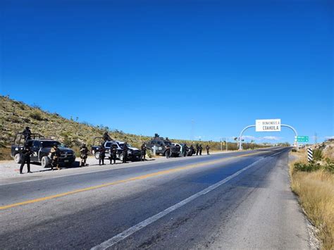 Gobierno De Coahuila Pide Evitar Carretera A Zacatecas Falsos Retenes