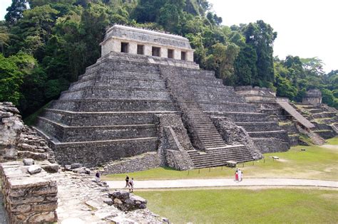 Zona Arqueologica Palenque In Mexico
