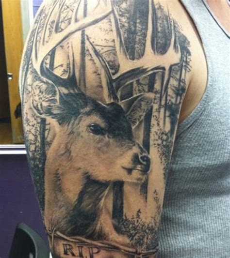 10 Impressive Deer Tattoo Designs That You Can Try In