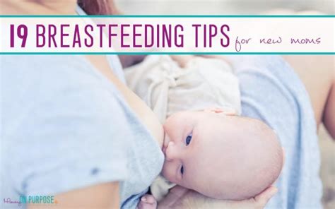19 Awesome Breastfeeding Tips And Hacks For New Moms Mommy On Purpose