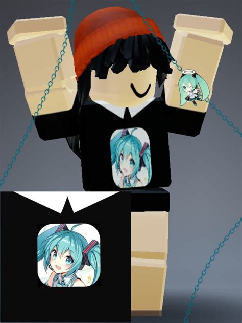Miku T Shirt ♪° Cute Anime Character Roblox T Shirts Anime