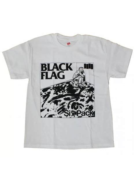 Vintage Black Flag Six Pack T Shirt Grailed