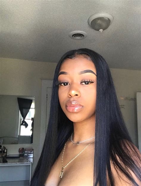Follow Tropic M For More ️ Human Hair Wigs Baddie Hairstyles Straight Hairstyles