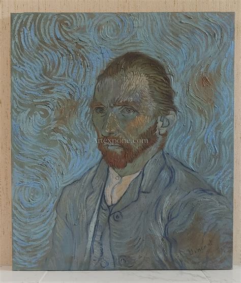 Vincent Van Gogh Beautiful Painting Signed And Sealed In Oil On