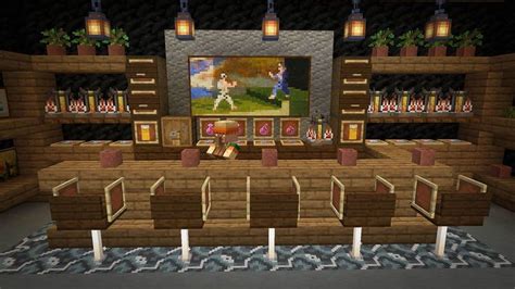 This wikihow teaches you how to build a basic hotel in minecraft. Minecraft Bar build | Minecraft decorations, Minecraft ...