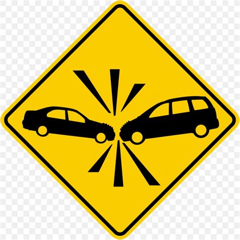 Car Warning Sign Accident Traffic Collision Senyal Png 1024x1024px