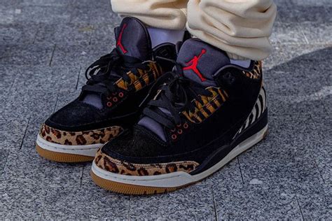 On Foot Look Air Jordan 3 ‘animal Pack Sneaker Freaker