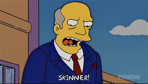 At One Point In The Show Chalmers Tells Skinner Hes The Only Principle Whose Name He Yells But