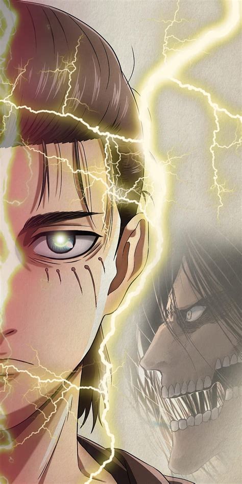 Eren Anime Bolt Electricity Kill Power Thunder Titan Yaeger
