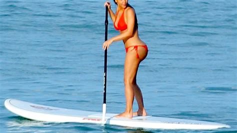 Kim Kardashian Slips Into Red Bikini Bares Cleavage And Curves Pics