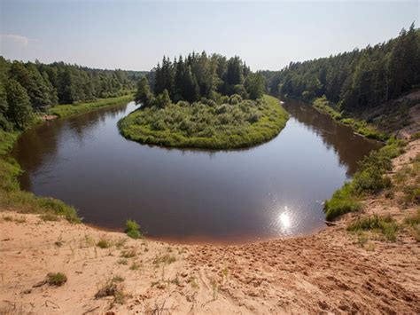 Photos Of The River Sventoji Lithuania