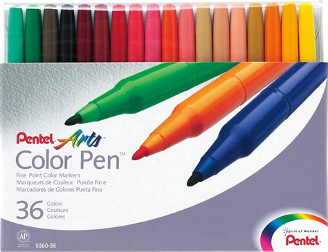 Buy Pentel Color Pen Set Of 36 Assorted S360 36 Online In Sri Lanka