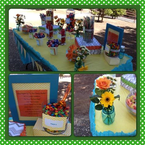 Great ideas make great gifts. 6th grade graduation picnic candy buffet | Gifts and ...
