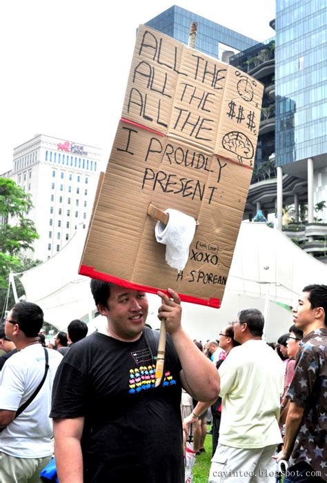Any other useful information (number of souls on board.) Entree Kibbles: Placards Held During the May Day Protest ...