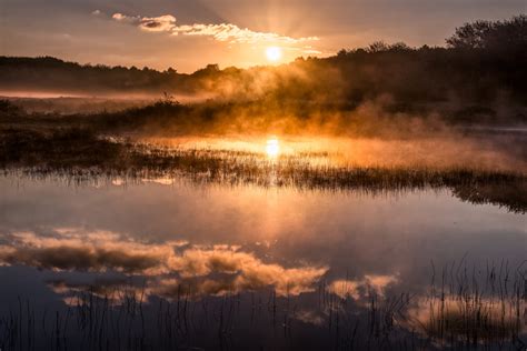 Boiling Pond At Sunrise Stan Schaap Photography