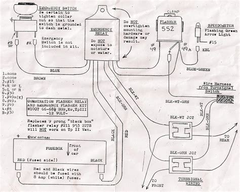 Wiring Diagram For Emergency Flashers