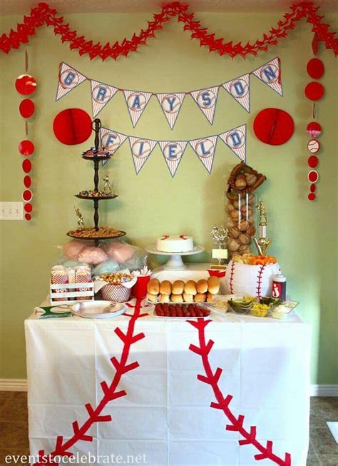 Pin By Melly Quiroga On Party Ideas Baseball Theme Party Baseball