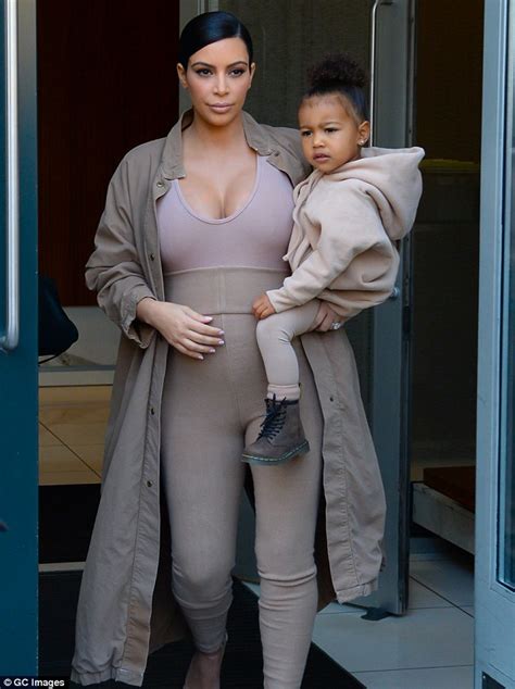Kim Kardashian Reflects On Her Figure After Last Pregnancy And Shares Photos Of North Daily
