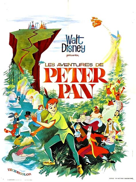 Peter Pan 1953 Poster Disney Photo 43196168 Fanpop