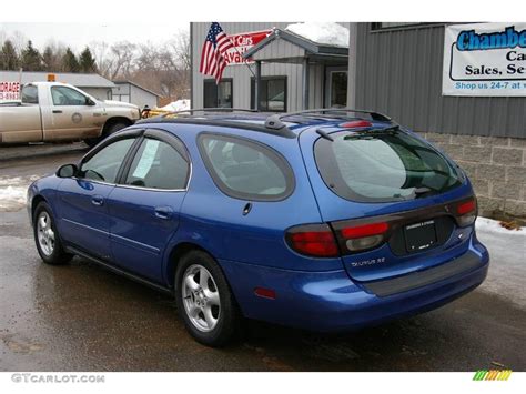 2003 Patriot Blue Metallic Ford Taurus Se Wagon 12958125 Photo 10