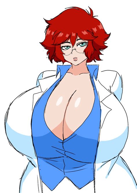 Rule 34 Big Breasts Blue Eyes Blue Shirt Cleavage Curvy Curvy Female