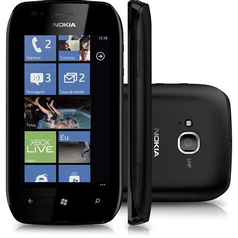 Nokia Lumia 710 Windows Phone 75 5mp 8gb Novo R 27999 Em