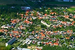 Schönhausen (Elbe) von oben - Ortsansicht in Schönhausen (Elbe) im ...