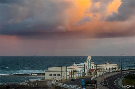 Newcastle Ocean Baths Sunset David Diehm Photography
