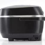 Jbx A Series Black Micom Rice Cooker With Healthy Tacook Cooking Plate