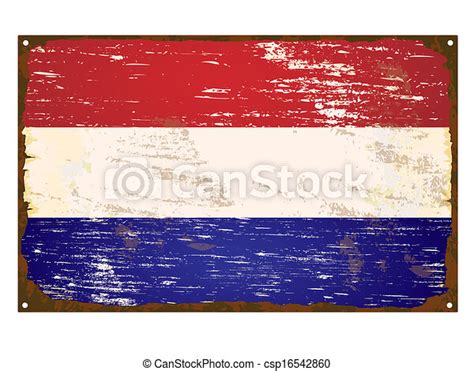 Immer wieder sieht man auch irische flaggen mit einem eher gelblichen streifen. Holland-flagge-enamelzeichen. Niederlande flagge auf ...