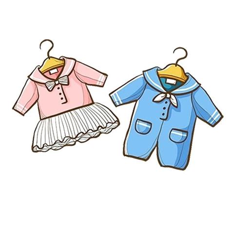 Kids Clothes Clipart Set