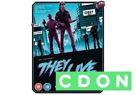 They Live Blu Ray 2 Disc Import Cdon