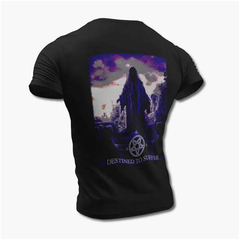 Destined To Suffer Band T Shirt Destined To Suffer Artwork Black Tee