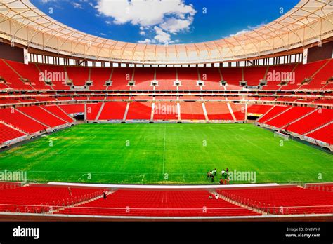 Brazil Brasilia Play Field And Seats Of The New World Cup National