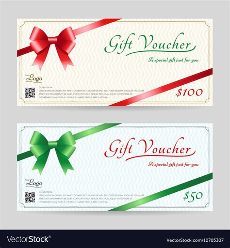 Christmas T Vouchers Templates With Regard To