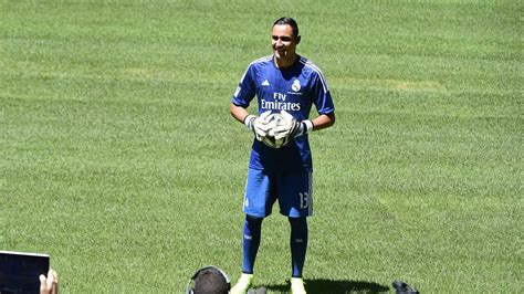 La Liga Costa Rica Goalkeeper Keylor Navas Officially Unveiled At Real